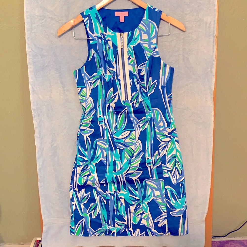 Lilly Pulitzer Penelope Shift Dress in Blue Crush